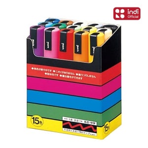 포스카마카 디자인 마카 펜 마커 5M 15색 세트