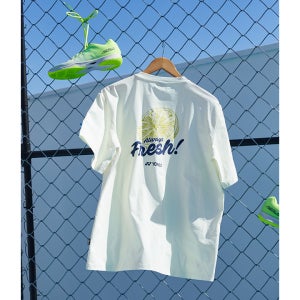 요넥스 234TS002U 남녀공용 배드민턴티 테니스 골프 탁구 반팔 티셔츠 레몬