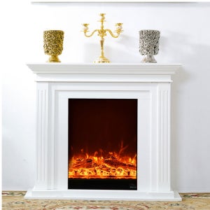 전기벽난로 벽난로 가정용 온풍기 미니 벽난로 아파트 펜션 카페