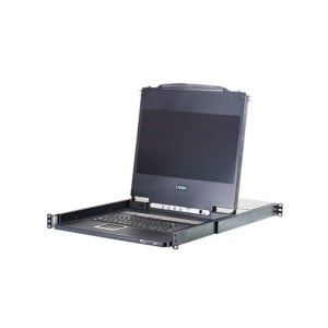 ATEN(에이텐) CL5716MW 17.3인치 FHD 와이드모니터, 16포트 LCD KVM