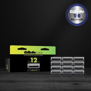 질레트랩스 딥클렌징바 면도날 12입