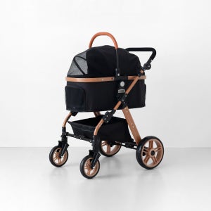워크멍 접이식 분리형 강아지유모차 개모차 브라운, FREE(One size)