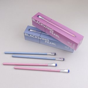 블랙윙 펄 핑크 & 펄 블루 연필 1타 12자루 BLACKWING PEARL PINK & BLUE