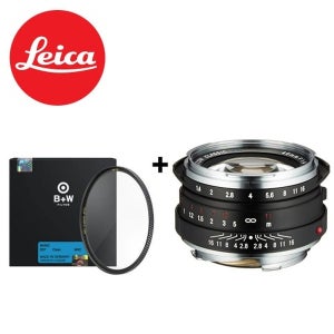보이그랜더 녹턴 클래식 40mm F1.4 싱글코팅 라이카 M + B+W Basic 43mm