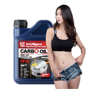 카보 엔진오일 5W40 - 1L / 카르보 오일