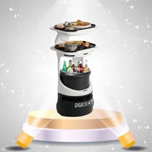 [KT서빙로봇] 하루일당 만천육백원 알바걱정 끝, 자율주행 자동복귀 kt로봇