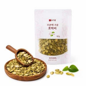국산 구운 호박씨 90g 기름에 튀기지않은 25년산