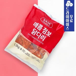 [분이네] 사세 매콤점보 닭다리 치킨 1.3kg 편의점 닭다리살치킨