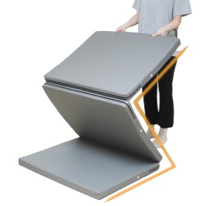 접이식 매트리스 3단 1인용 바닥 접는 수면 매트 단단한 원룸 접는 매트릭스 5cm MS