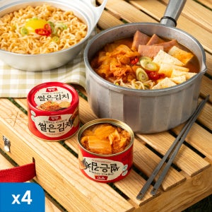 동원 양반 캔김치 썰은김치 160g 4캔