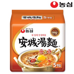 농심 안성탕면 125g 40봉-라면