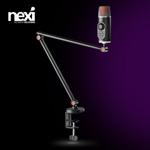 넥시 튼튼 슬림 마이크 붐 암 스탠드 거치대 알루미늄 바디