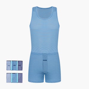 JHMTZP22S 제임스딘 인견 남자 런닝 사각 팬티 세트