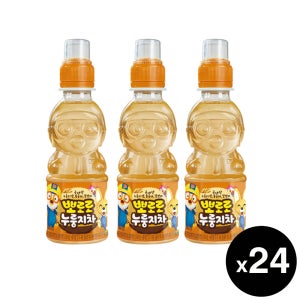 팔도 뽀로로 음료 누룽지차, 220ml, 24개