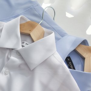 어셔츠 가로 세로 늘어나는 구김없는 사방 스판 와이셔츠