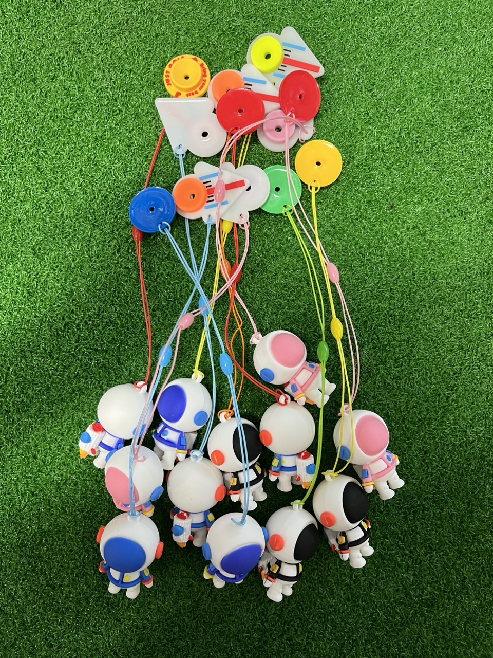 우주소년 4종 티링티걸이 (8개 한셋트)