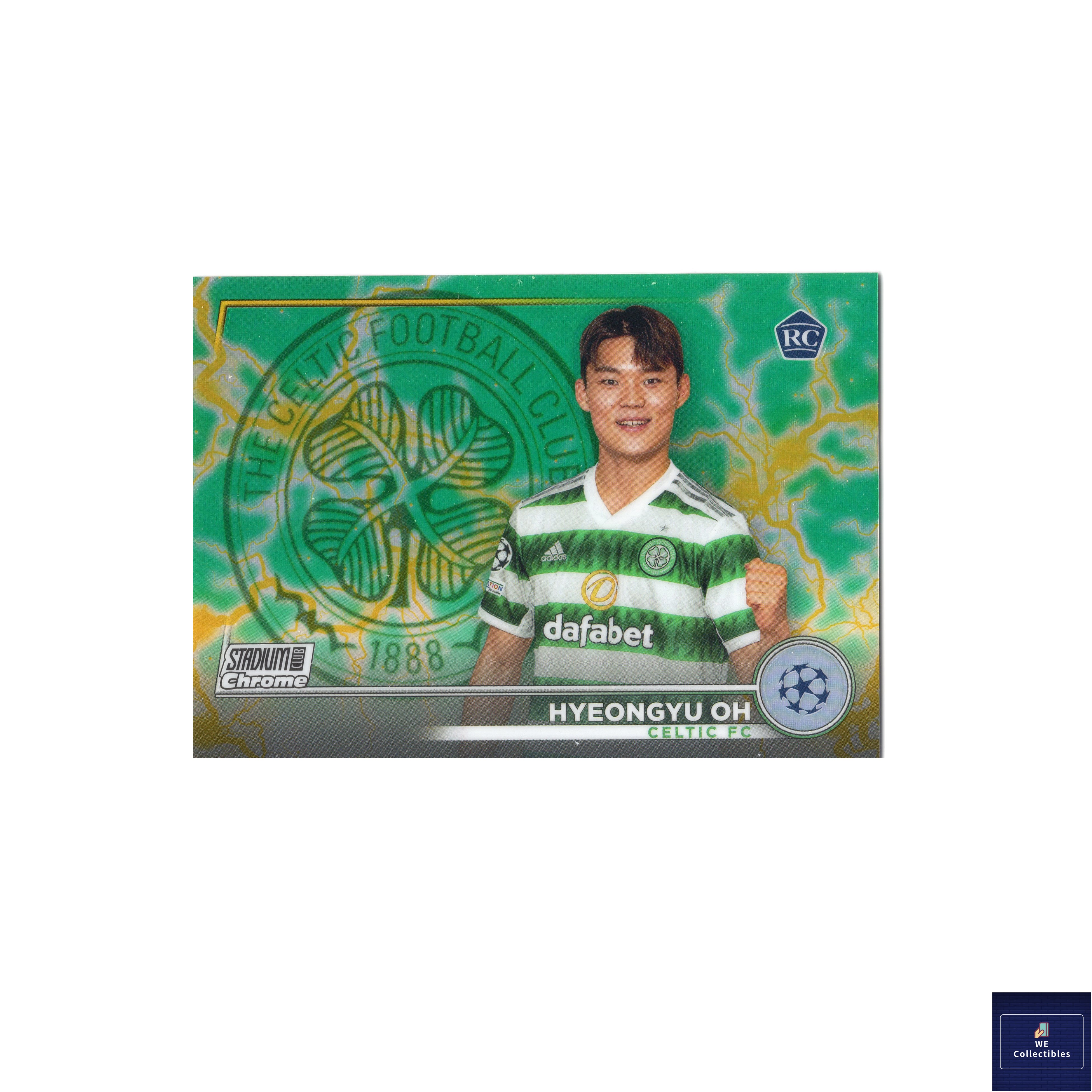 오현규 탑스 스타디움 클럽 125장 한정 그린 2022-23 Topps 축구카드 3571
