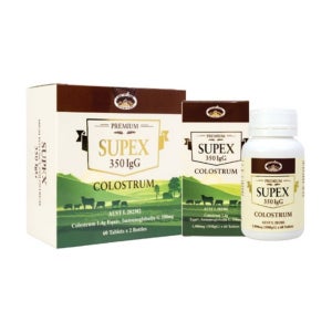 네이쳐스탑 프리미엄 SUPEX 350IgG 콜로스트럼 초유 60정 x 2