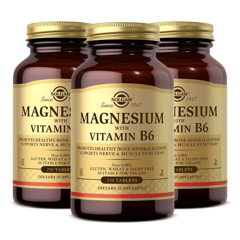 [2+1] 솔가 마그네슘 위드 비타민 B6 250정