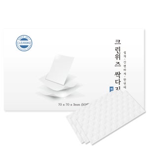 크린위즈 싹다지워 매직시트 블럭 대형 중형 주방 욕실 찌든때제거 50P, 5세트