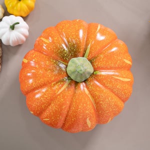 늙은 호박 모형 채소 27x16cm 모조 인조 가짜 야채 장식 소품 촬영 인테리어 주방