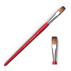 SANGWOO 화홍 수채화붓 771 F 평붓 14호 낱개