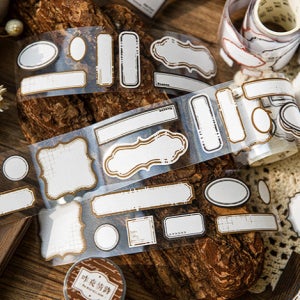 빛나는 후광 빈티지 다꾸 마테 스티커 5C3