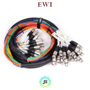 EWI MTFM-24-30M 24채널 패치 스네이크 멀티케이블 XLR-XLR