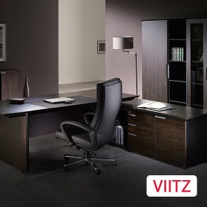 오피스책상 [VIITZ] 라플라스 사장님 L형 책상 컴퓨터