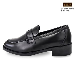 태리제화 B1-03 키높이 남자 로퍼 블랙 4cm