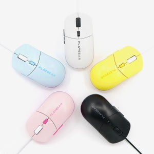 플레이기어 PM121 silent 무소음 RGB 유선 마우스