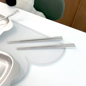 스텐 진공젓가락 2벌 어린이 키즈 젓가락 휴대용 도시락 포크숟가락 아동젓가락 초등수저세트