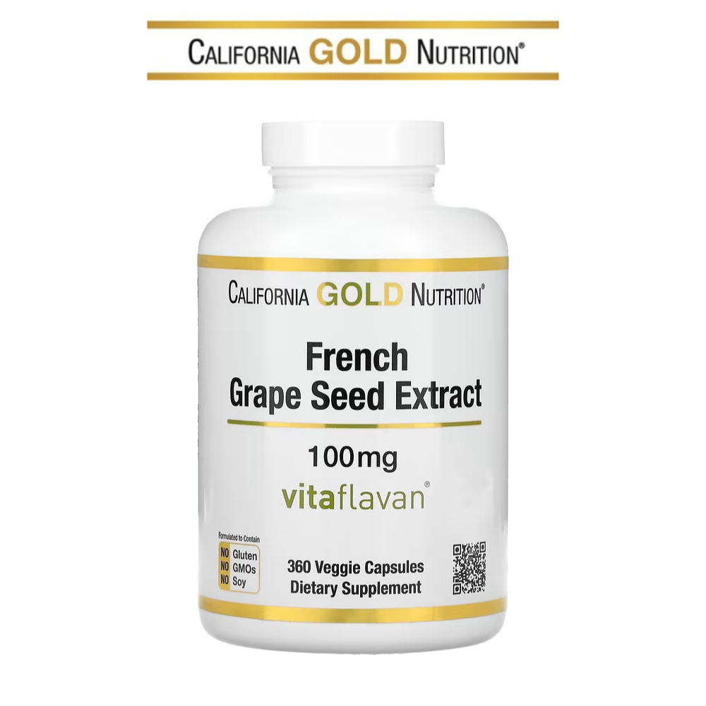 CGN 포도씨 추출물 폴리페놀 100mg 360베지캡슐 Grape Seed