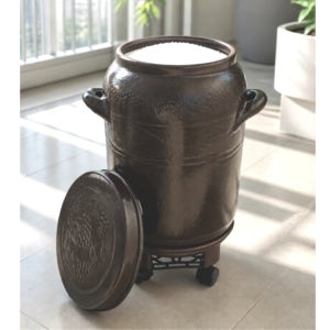 토기토기 소금항아리 간수빼는 10kg 20kg 간수받침+바퀴
