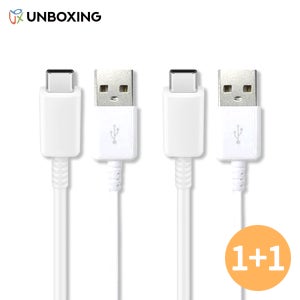 1+1 언박싱 USB C타입 18W 아이폰15 충전케이블 1.2m 애플 호환 데이터전송