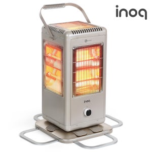 Inoq 편리한 발터치 오면난로 타이머형 2kw/전기히터 전기난로 전기스토브 가정용 사무실히터