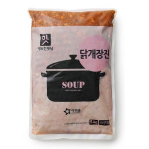 아워홈 행복한맛남 닭개장 5KG