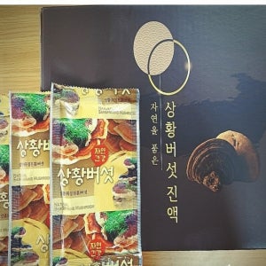 국내산재배 믿고먹을수있는 자연을품은 상황버섯진액 액기스 버섯즙100 ml 50포