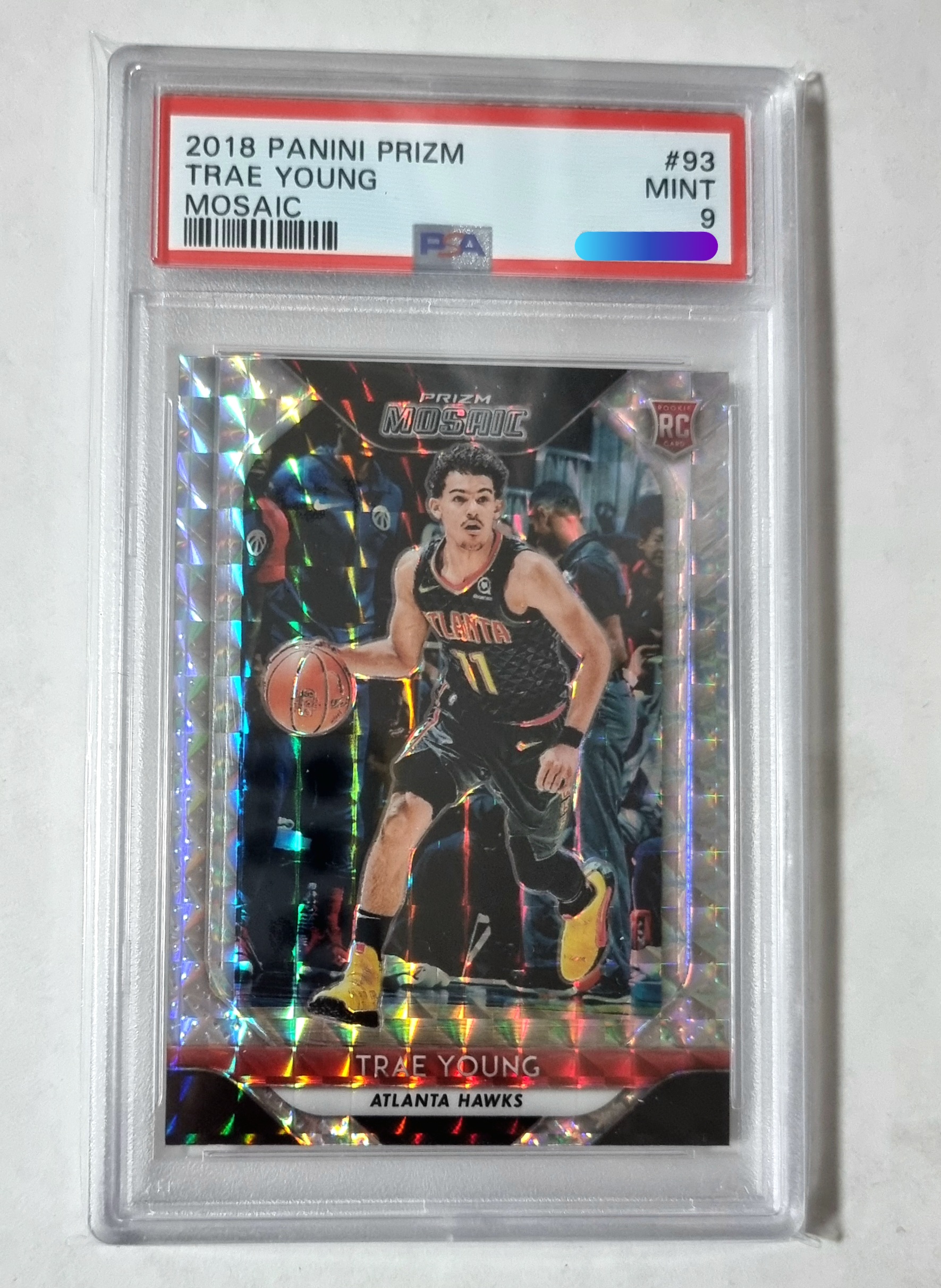 [트레이 영 루키 등급카드 PSA9] 2018-19 Prizm Mosaic Trae Young RC NBA카드
