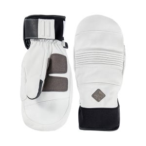 루디스 포쉬 LUP01MG04 화이트 스키 보드 벙어리 방한 가죽 장갑