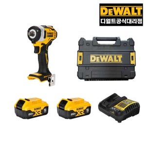 디월트 대리점 DCF911P2T-KR 20V 임팩트렌치 5Ah 2개 세트