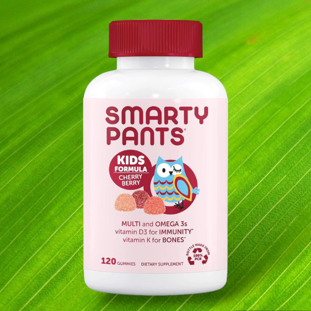 <b>스마티팬츠</b> 키즈 멀티비타민 <b>오메가3</b> 체리베리 120구미