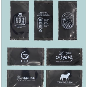 업소용물티슈제작 검은색70 스판레이스원단800매 식당용 홍보용 판촉용 카페용 인쇄 대용량 주문제작