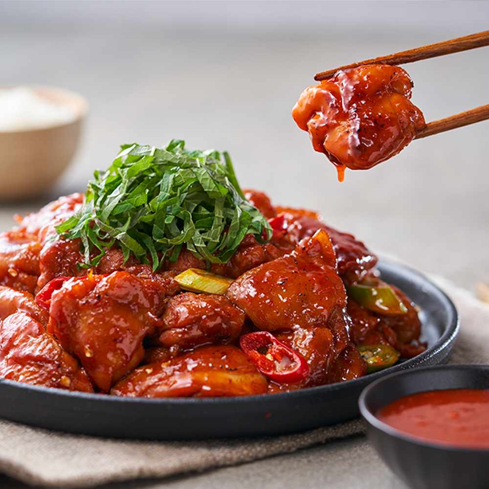 계올나잇 닭갈비 900g 춘천식 노벨닭갈비 택배 캠핑요리