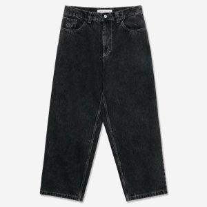 폴라스케이트 빅보이 진 실버 블랙 Big Boy jeans Silver Black