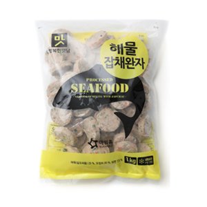 아워홈 해물잡채완자 1kg 동그랑땡