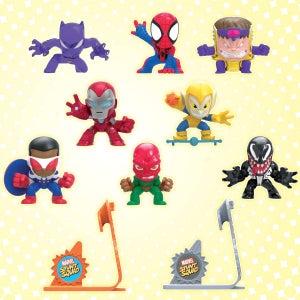 마블 스턴트 스쿼드 컬렉션 팩 슈퍼히어로 미니 액션피규어 플레이세트 피규어 굿즈