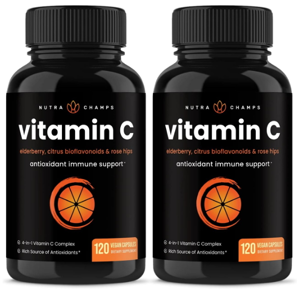 NutraChamps 고함량 <b>비타민C</b> <b>비타민</b>씨 240정