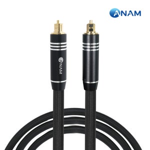아남 각대각 10파이 오디오 광케이블 AO-X15 사운드바 옵티컬케이블 1개+1개