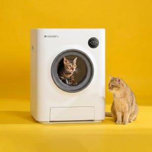 코코시루 고양이 자동 화장실 매직큐브 W9CLB 대형 Wi-Fi 앱제어